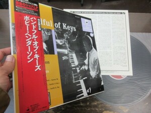 RKK８///LP///極美盤無傷!!　BOBBY HENDERSON（ボビー・ヘンダーソン）完全限定盤　最後のジャズLPシリーズ「ハンドフル～」