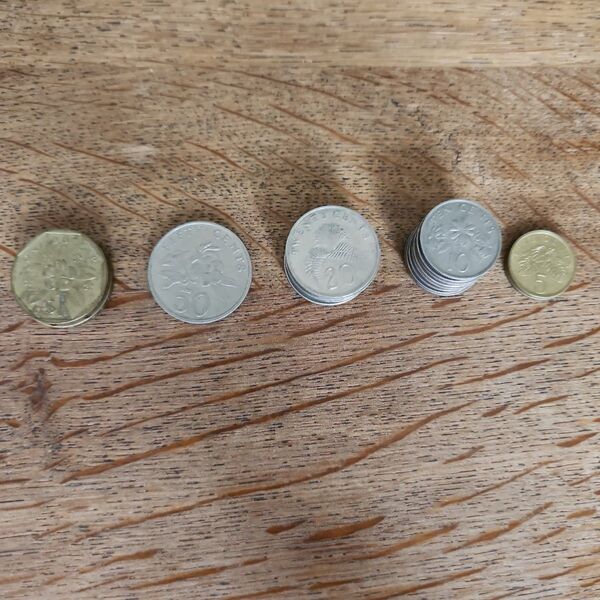 シンガポール 旧硬貨 アンティークコイン
