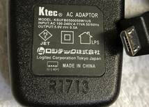 Ktec ロジテック KSUFB0500050W1US USB ACアダプター 5V 0.5A_画像2