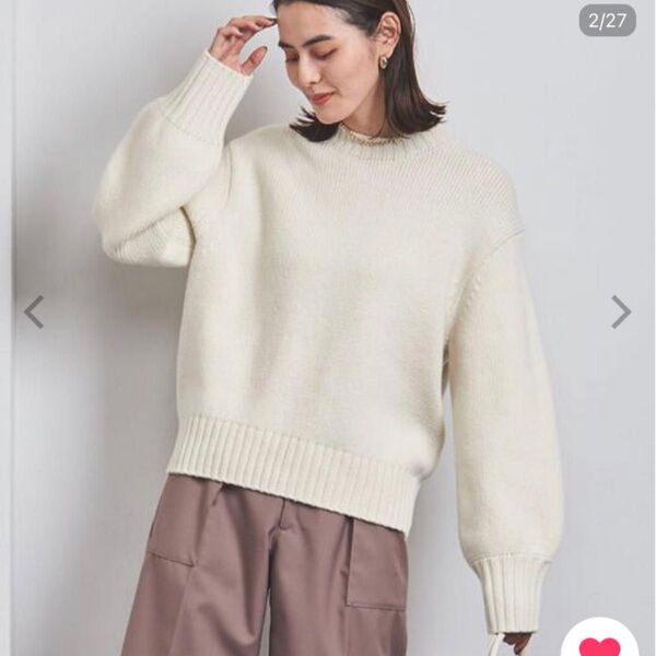 【値下げ】UNITED ARROWS, WINY 3G プルオーバーニット