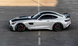 ベンツ C190 AMG GT/GTS用 IMパフォーマンス サイドスカートセット/サイドステップ/リアバンパー/サイドスカート/ウイング/パナメリカーナ