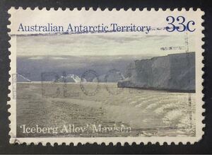 オーストラリア南極地域領土切手★ 氷山の路地、モーソン 1985年