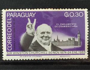 pa rug I stamp * Churchill neck .1965 year unused 