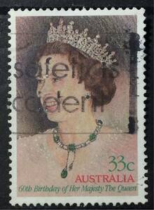 オーストラリア切手★エリザベス女王誕生日 1986年は