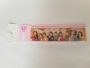 韓国 K-POP☆TWICE トゥワイス☆写真入り　定規　(36-E-40)