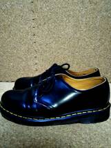 【Dr.MARTENS】ドクターマーチン 1461 3ホールシューズ UK9 (28cm ) 3EYE SHOE スムースレザー ブラック【良品】_画像3