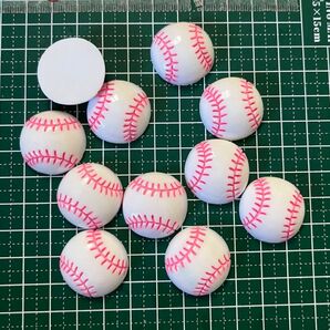 デコパーツ 野球ボール10個