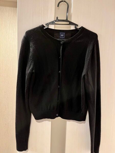 GAP 黒 カーディガン 長袖 ニット