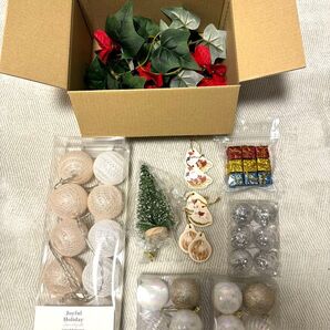 クリスマス オーナメントセット 3COINS等