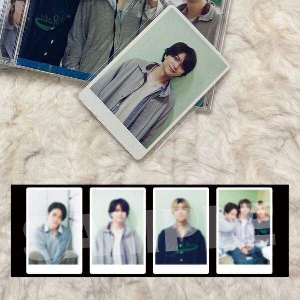 timelesz because 3形態同時予約特典トレカ 4枚セット