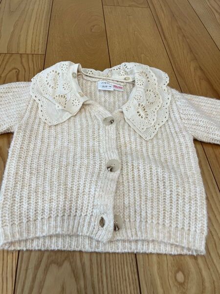 ザラ ZARA ザラベビー カーディガン 女の子 ニット