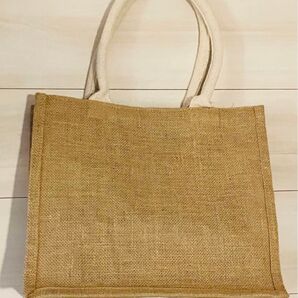 新品 無地良品 ジュートマイバッグ