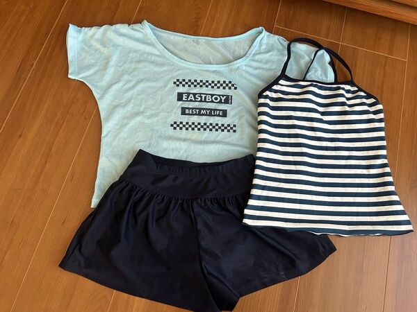 水着セット 女の子 130 セパレート 美品