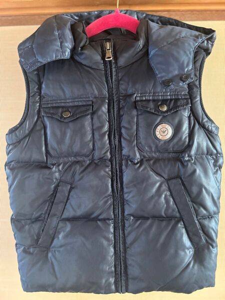 ARMANI junior(アルマーニ)ダウンベスト 5A(112cm)