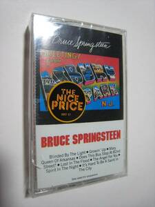 【カセットテープ】★新品未開封★ BRUCE SPRINGSTEEN / GREETINGS FROM ASBURY PARK. N.J. US版 ブルース・スプリングスティーン