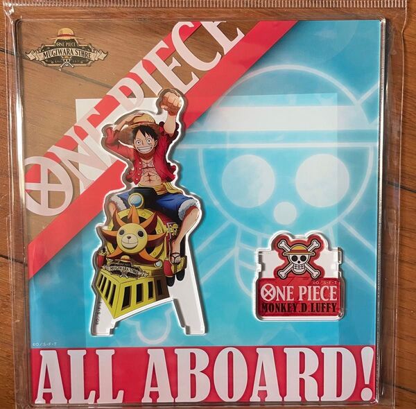 ONE PIECE あくり ONE PIECE MUGIWARA STORE モンキー・D・ルフィ アクリルスタンド