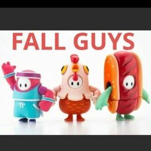 フォールガイズ アクションフィギュア パック 3種セット FALL GUYS
