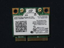 Intel Dual Band Wireless-AC 3160 3160HMW 2.4/5GHz 433Mbps 802.11ac, a/b/g, n Wi-Fi + Bluetooth 4.0 無線LANカード_画像1