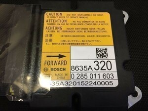  Mitsubishi 8635A226 air bag computer ECU repair does. with guarantee air bag AB2769