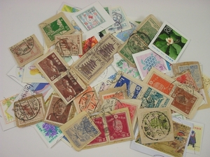 日本郵便 台紙付き 使用済み 切手 70枚 2