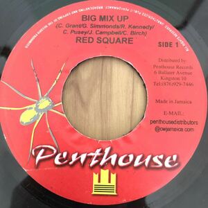 送料無料★レア 大ヒットPenthouse産 ダンスホール!! BIG MIX UP / RED SQUARE★レゲエレコード大量出品中