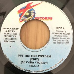 送料無料★レア 大ヒット!! Stamina Daddy Riddim★PUT THE FIRE PON DEM / SIZZLA★レゲエレコード大量出品中