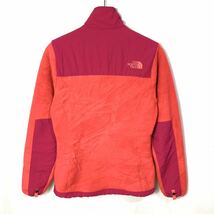 ■女性用 THE NORTH FACE ノースフェイス DENALI デナリ ナイロン切り替えし フリースジャケット/古着アメカジアウトドア ピンクパープル■_画像4