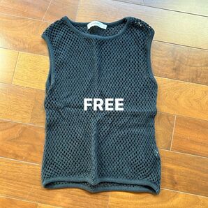 【即日発送】 MOUSSY メッシュタンクトップ サイズ FREE
