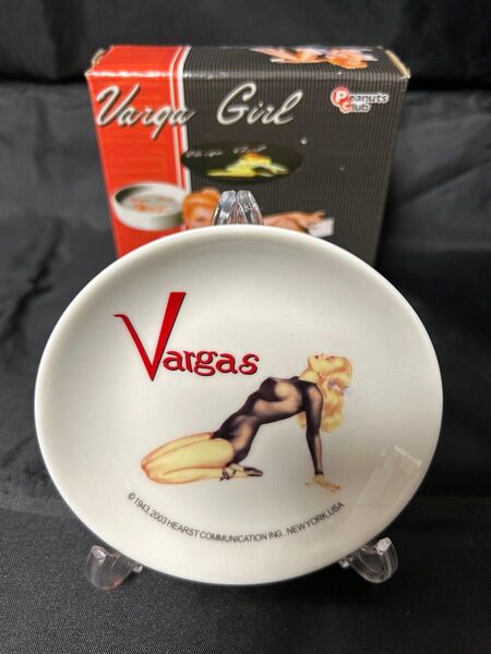 【未使用】箱付き 2003年 Vargas girl アルベルト バルガス 小皿 激レア