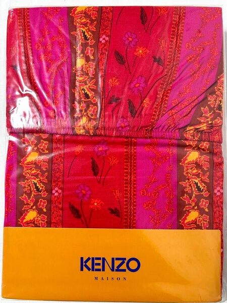 【新品】西川産業 KENZO ケンゾー ベッド シーツカバー 敷布団カバー 花柄 125×205
