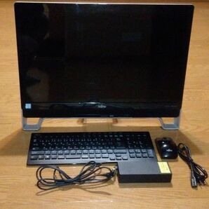 一体型パソコン ESPRIMO FH77 corei7-6700T メ12GB SSD128GB HDD2TB テレビ ブルーレイ