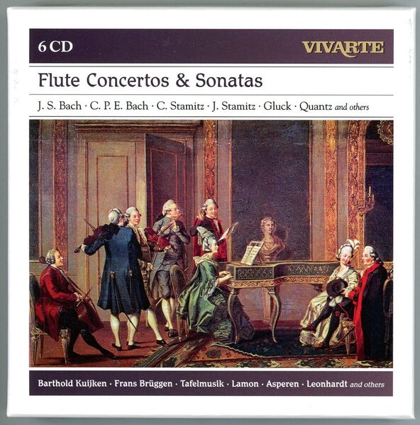 Flute Concertos & Sonatas, Box Set, 6CDs (Sony Classical)