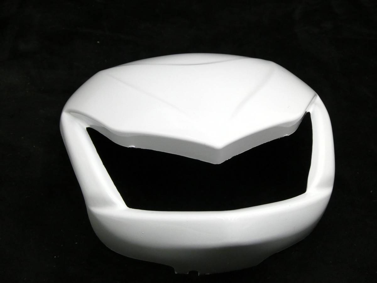 Amazon | アドレス フロント エアロ マスク 白 /パールホワイトV125 V125G V125S /CF46A CF4EAカウル 塗装済み  デビルマスク 外装 | フロントカウル | 車＆バイク