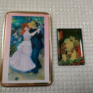 アート マグネットセット 浮世絵 絵画 美術 ルノワール