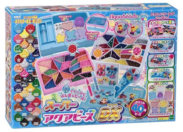 アクアビーズ スーパーアクアビーズDX 40色