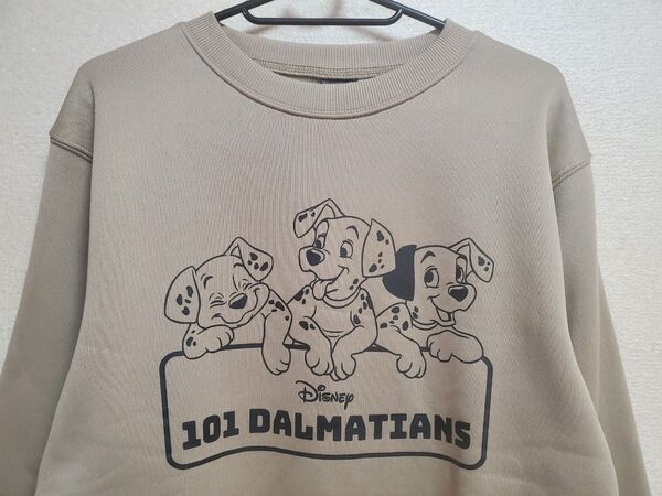 101匹わんちゃん ディズニー Disney トレーナー スウェット 長袖 トップス 裏起毛