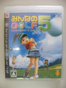 ☆★PS3☆みんなのGOLF5★EVERYBODY'S GOLF☆★