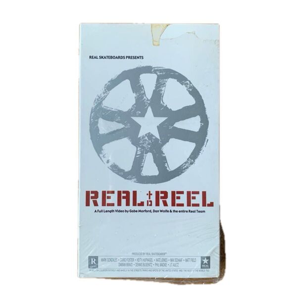 Real Skateboards Real to Reel 2001 VHS