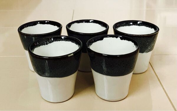 おちょこ5個セット お猪口 酒器 アンティーク 昭和レトロ
