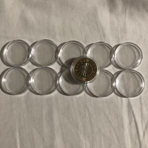 コインカプセル 27ミリ(500円硬貨) ×10個セット