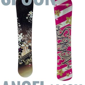 【良品】SPOON Angel 144cm スノーボード エンジェル