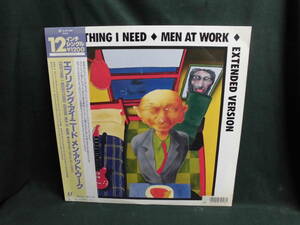 メン・アット・ワークMEN AT WORK/エブリシング・アイ・ニードEVERYTHING I NEED●帯付12inch