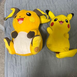ポケットモンスター ピカチュウ ライチュウ BIGぬいぐるみ