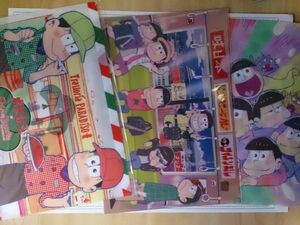 おそ松さん　スイーツパラダイス　電車内　その他　3枚セット　クリアファイル (2000)