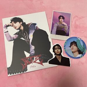 stray kids スキズ ハン ポストカード ステッカー トレカ フォトカード ATE letter 樂