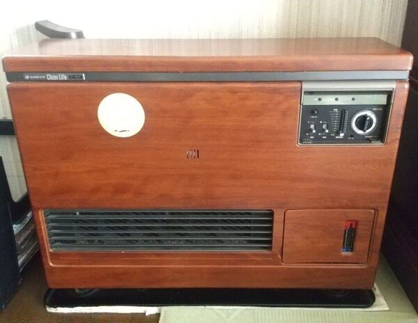 【希少】SANYO サンヨー FF式 石油 暖房機 Clean Life CFF-4100 ストーブ