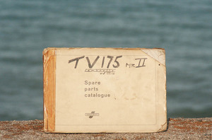 激レア 入手困難アイテム! 1960年代品 [ランブレッタTV-Ⅱ専用] スペアパーツカタログ Spare Parts Catalogue (LAMBRETTA TV-2 Li-ⅡLi-2)