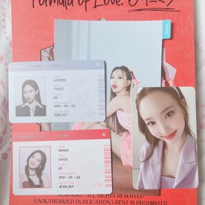 formula of love ナヨン トレカ セット 4枚