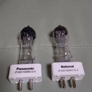 スタジオ用ハロゲン電球(未使用)2個