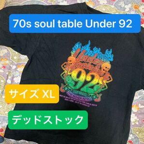 70s soul table Under 92 ヴィンテージTシャツ 美品